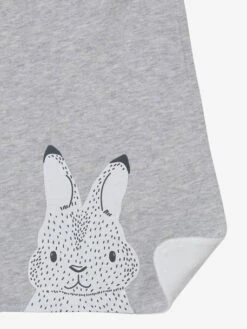 Grand Bavoir Enfant Gris Chiné - Vertbaudet -Petite Vie Soldes grand bavoir enfant 3