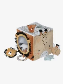 Grand Cube D'activités En Tissu TANZANIE Multicolore - Vertbaudet 9 Grand Cube D'activités En Tissu TANZANIE Multicolore - Vertbaudet -Petite Vie Soldes grand cube dactivites en tissu tanzanie 1