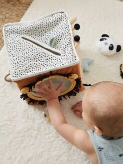 Grand Cube D'activités En Tissu TANZANIE Multicolore - Vertbaudet 11 Grand Cube D'activités En Tissu TANZANIE Multicolore - Vertbaudet -Petite Vie Soldes grand cube dactivites en tissu tanzanie 3