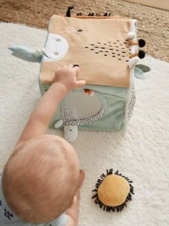 Grand Cube D'activités En Tissu TANZANIE Multicolore - Vertbaudet 12 Grand Cube D'activités En Tissu TANZANIE Multicolore - Vertbaudet -Petite Vie Soldes grand cube dactivites en tissu tanzanie 4