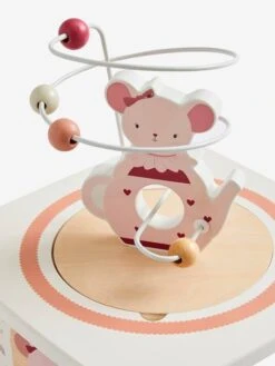 Grand Cube D'activités GRENIER En Bois FSC® Blanc - Vertbaudet -Petite Vie Soldes grand cube dactivites grenier en bois fsc 3