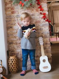 Guitare En Bois FSC® Blanc - Vertbaudet -Petite Vie Soldes guitare en bois fsc 1