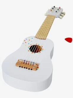 Guitare En Bois FSC® Blanc - Vertbaudet -Petite Vie Soldes guitare en bois fsc 2