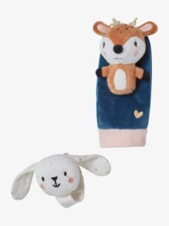 Hochets Mains Et Pieds Forêt Enchantée Multicolore - Vertbaudet -Petite Vie Soldes hochets mains et pieds foret enchantee 4