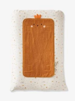 Housse De Matelas à Langer LOVELY FARM écru - Vertbaudet -Petite Vie Soldes housse de matelas a langer lovely farm 3