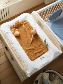 Housse De Matelas à Langer LOVELY FARM écru - Vertbaudet -Petite Vie Soldes housse de matelas a langer lovely farm 4