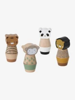 Jeu Des Animaux à Visser En Bois FSC® Multicolore - Tanzanie - Vertbaudet -Petite Vie Soldes jeu des animaux a visser en bois fsc 4