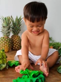 Jouet De Dentition Kendall La Feuille De Chou - OLI & CAROL Vert - Oli Et Carol -Petite Vie Soldes jouet de dentition kendall la feuille de chou oli carol 3