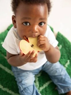 Jouet De Dentition Pépita La Pomme - OLI & CAROL Jaune - Oli Et Carol -Petite Vie Soldes jouet de dentition pepita la pomme oli carol 5