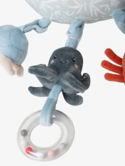 Jouet D'éveil Avec Pince SOUS L'OCÉAN Gris - Vertbaudet -Petite Vie Soldes jouet deveil avec pince sous locean 3