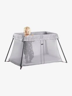 Lit Parapluie Light BABYBJORN Noir - Baby Bjorn -Petite Vie Soldes lit parapluie light babybjorn 4