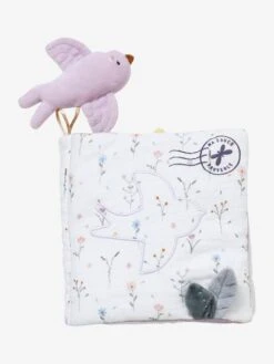 Livre D'activités En Gaze De Coton DOUCE PROVENCE Violet - Douce Provence - Vertbaudet -Petite Vie Soldes livre dactivites en gaze de coton douce provence 5