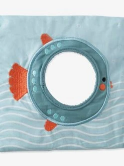 Livre D'éveil Accordéon Eau Salée Bleu - Vertbaudet -Petite Vie Soldes livre deveil accordeon eau salee 5