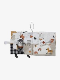 Livre Géant + Peluche MES PETITS JOUETS Multicolore - Vertbaudet -Petite Vie Soldes livre geant peluche mes petits jouets 3