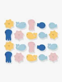 Livre + Marionnette + Stickers De Bain En Mousse BADABULLE Multicolore - Badabulle -Petite Vie Soldes livre marionnette stickers de bain en mousse badabulle 5