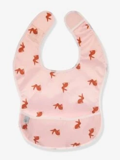 Lot De 2 Bavoirs Avec Poche LÄSSIG Little Forest Little Forest Lapin - Rose + B - Lassig -Petite Vie Soldes lot de 2 bavoirs avec poche lassig little forest 4