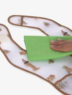 Lot De 2 Bavoirs Avec Poche Little Mateys LÄSSIG Bleu Royale - Lassig -Petite Vie Soldes lot de 2 bavoirs avec poche little mateys lassig 4