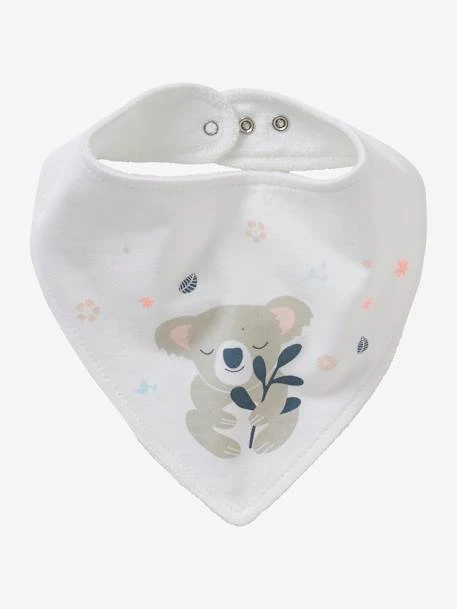 Lot De 2 Bavoirs Bandana Imprimé Koala - Vertbaudet 4 Lot De 2 Bavoirs Bandana Imprimé Koala - Vertbaudet – Image 2