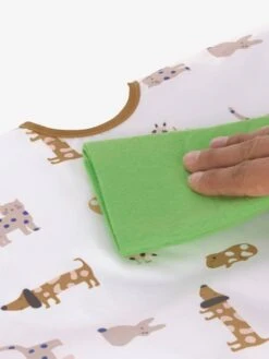 Lot De 2 Bavoirs Manches Longues LÄSSIG Little Forest Renard - Vert Ol - Lassig -Petite Vie Soldes lot de 2 bavoirs manches longues lassig 3