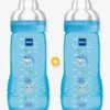 Lot De 2 Biberons 330 Ml MAM Easy Active 2e âge Fairy Tale Lot De 2 Rose - Mam -Petite Vie Soldes lot de 2 biberons 330 ml mam easy active 2e age fairy tale