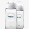 Lot De 2 Biberons 330 Ml Philips AVENT Natural Sans BPA Transparent - Philips Avent -Petite Vie Soldes lot de 2 biberons 330 ml philips avent natural sans bpa