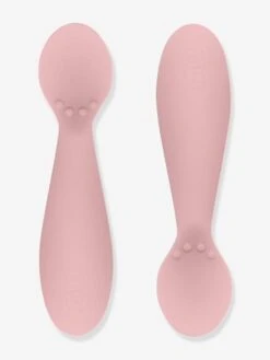 Lot De 2 Cuillères 1er âge EZPZ Tiny Spoon En Silicone Vert Amande - EZPZ