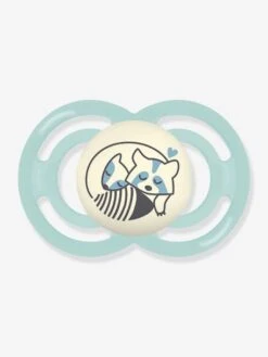 Lot De 2 Sucettes En Silicone MAM Perfect Nuit 6+ Vert + Beige - Mam -Petite Vie Soldes lot de 2 sucettes en silicone mam perfect nuit 6 1