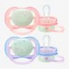 Lot De 2 Sucettes Nuit Ultra Air Night 1er âge Philips AVENT Bleu - Philips Avent 2 Lot De 2 Sucettes Nuit Ultra Air Night 1er âge Philips AVENT Bleu - Philips Avent -Petite Vie Soldes lot de 2 sucettes nuit ultra air night 1er age philips avent