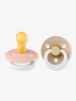 Lot De 2 Sucettes-tétines BIBS Colour Ou Colour Night, Taille 2 De 6 à 18 Mois Deep Space & Petrol Blue - Bibs -Petite Vie Soldes lot de 2 sucettes tetines bibs colour ou colour night taille 2 de 6 a 18 mois 1