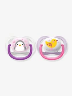 Lot De 2 Sucettes Ultra Air Animals 1er âge Philips AVENT Oiseau + Pingouin - Philips Avent -Petite Vie Soldes lot de 2 sucettes ultra air animals 1er age philips avent 5