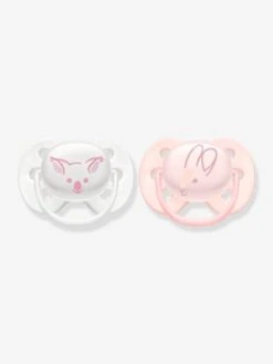 Lot De 2 Sucettes Ultra Douces 1er âge Philips AVENT Lapin Blanc - Philips Avent -Petite Vie Soldes lot de 2 sucettes ultra douces 1er age philips avent 5