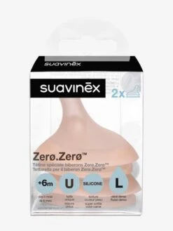 Lot De 2 Tétines Débit Rapide (L) Pour Biberon Zerø.Zerø SUAVINEX Peau - Suavinex 9 Lot De 2 Tétines Débit Rapide (L) Pour Biberon Zerø.Zerø SUAVINEX Peau - Suavinex -Petite Vie Soldes lot de 2 tetines debit rapide l pour biberon zero.zero suavinex 1