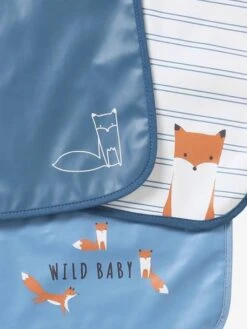 Lot De 3 Bavoirs Plastifiés Bleu - Vertbaudet 12 Lot De 3 Bavoirs Plastifiés Bleu - Vertbaudet -Petite Vie Soldes lot de 3 bavoirs plastifies 4