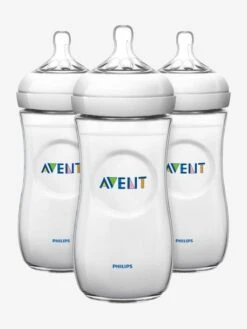 Lot De 3 Biberons 330 Ml Philips AVENT Natural Sans BPA Transparent - Philips Avent 9 Lot De 3 Biberons 330 Ml Philips AVENT Natural Sans BPA Transparent - Philips Avent -Petite Vie Soldes lot de 3 biberons 330 ml philips avent natural sans bpa 1