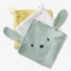 Lot De 3 Langes En Gaze De Coton MENTHE A L'EAU Vert / Multicolore - Vertbaudet -Petite Vie Soldes lot de 3 langes en gaze de coton menthe a leau