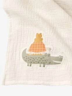 Lot De 3 Langes En Gaze De Coton TREK Oeko-Tex® Multicolore - Vertbaudet -Petite Vie Soldes lot de 3 langes en gaze de coton trek oeko tex 2