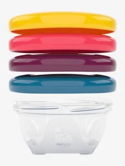 Lot De 4 Boîtes Hermétiques 120 Ml BABYMOOV Babybol Lot De 4 - Babymoov -Petite Vie Soldes lot de 4 boites hermetiques 120 ml babymoov babybol 2