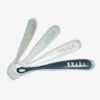 Lot De 4 Cuillères 1er âge BEABA Soft Sans BPA Bleu/gris/ocre - Beaba -Petite Vie Soldes lot de 4 cuilleres 1er age beaba soft sans bpa