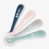 Lot De 4 Cuillères 2ème âge BEABA Soft Sans BPA Blue/ Pink/ Mist/ Green - Beaba 1 Lot De 4 Cuillères 2ème âge BEABA Soft Sans BPA Blue/ Pink/ Mist/ Green - Beaba -Petite Vie Soldes lot de 4 cuilleres 2eme age beaba soft sans bpa