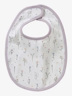 Lot De 5 Bavoirs Naissance Lot Chat Rose - Vertbaudet -Petite Vie Soldes lot de 5 bavoirs naissance 1