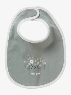 Lot De 5 Bavoirs Naissance Lot Chat Rose - Vertbaudet -Petite Vie Soldes lot de 5 bavoirs naissance 5