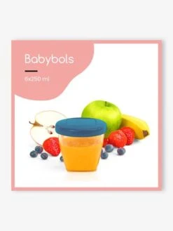 Lot De 6 Boîtes Hermétiques 250 Ml BABYMOOV Babybols Lot De 6 - Babymoov -Petite Vie Soldes lot de 6 boites hermetiques 250 ml babymoov babybols 1