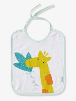 Lot De 7 Bavoirs Bébé VERTBAUDET Imprimé Jungle - Vertbaudet -Petite Vie Soldes lot de 7 bavoirs bebe vertbaudet 4