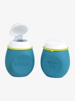 Lot De Gourdes Pour Compotes BEABA Babysqueez' 2 En 1 + Squeez'portion Blue - Beaba 12 Lot De Gourdes Pour Compotes BEABA Babysqueez' 2 En 1 + Squeez'portion Blue - Beaba -Petite Vie Soldes lot de gourdes pour compotes beaba babysqueez 2 en 1 squeezportion 4