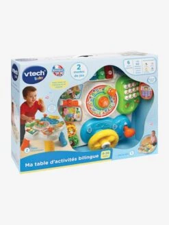 Ma Table D'activités Bilingue VTECH Multicolore - Toutes Les Marques -Petite Vie Soldes ma table dactivites bilingue vtech 3