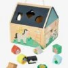 Maison Des Formes En Bois FSC® Multicolore - Vertbaudet -Petite Vie Soldes maison des formes en bois fsc