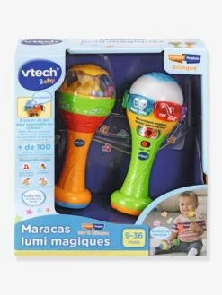 Maracas Lumi Magiques - VTECH Multicolore - Toutes Les Marques -Petite Vie Soldes maracas lumi magiques vtech 1