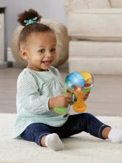 Maracas Lumi Magiques - VTECH Multicolore - Toutes Les Marques -Petite Vie Soldes maracas lumi magiques vtech 2