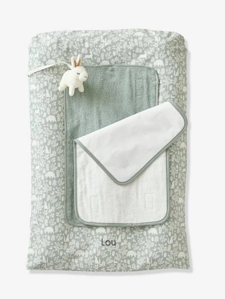 Matelas à Langer + 2 Tapis De Change DANS LES BOIS Vert Sauge - Vertbaudet 3 Matelas à Langer + 2 Tapis De Change DANS LES BOIS Vert Sauge - Vertbaudet