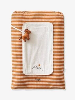 Matelas Ă Langer Personnalisable PETIT NOMADE Caramel - Vertbaudet